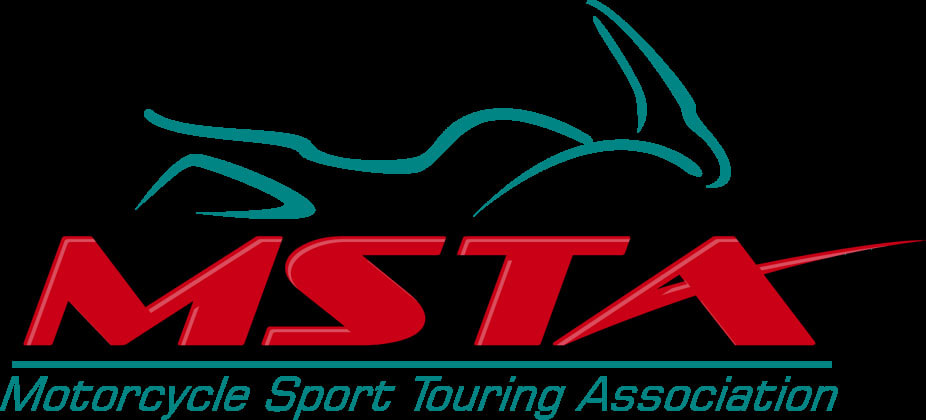 Logo for motorcycle sport touring association MSTA